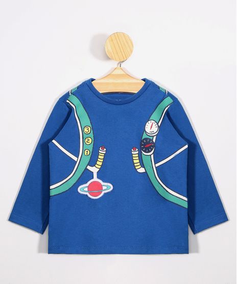 Camiseta-Infantil-Mochila-de-Voo-Manga-Longa-Gola-Careca-Azul-9977372-Azul_1