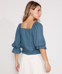 Blusa-Cropped-de-Viscose-Maquinetada-com-Franzido-Manga-Bufante-Decote-Coracao-Azul-Petroleo-9976606-Azul_Petroleo_2
