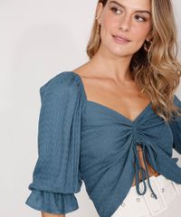 Blusa-Cropped-de-Viscose-Maquinetada-com-Franzido-Manga-Bufante-Decote-Coracao-Azul-Petroleo-9976606-Azul_Petroleo_6
