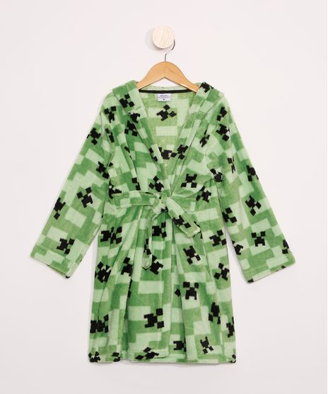 Roupao-Infantil-Estampado-Minecraft-com-Faixa-Verde-9972711-Verde_1