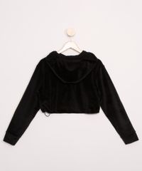 Blusao-Juvenil-de-Plush-Cropped-com-Capuz-Preto-9972046-Preto_2