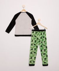 Pijama-Infantil-de-Fleece-Minecraft-Manga-Longa-Multicor-9972639-Multicor_3