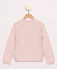 Sueter-Infantil-de-Trico-Estampado-de-Estrelas-Rosa-9972058-Rosa_2