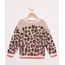 Sueter-Infantil-de-Trico-Estampado-Animal-Print-de-Onca-Rosa-Claro-9806580-Rosa_Claro_1