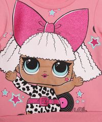 Conjunto-Infantil-de-Moletom-Blusao-LOL-Diva-Rosa---Calca-Jogger-Rosa-9979766-Rosa_2