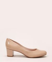 Scarpin-Feminino-em-Verniz-Bico-Redondo-Salto-Medio-Grosso-Beira-Rio-Bege-9986686-Bege_2