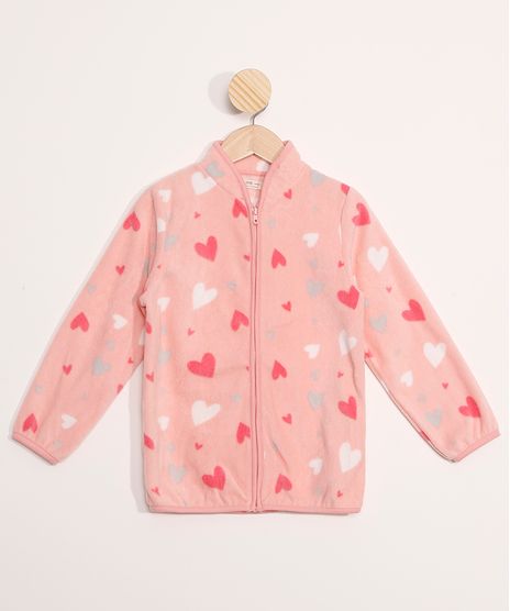 Jaqueta-Infantil-Fleece-Estampada-de-Coracoes-Rosa-9972047-Rosa_1