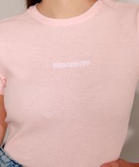 Camiseta-Cropped-Canelada-com-Bordado--Exhausted--Manga-Curta-Decote-Redondo-Rosa-Claro-9983364-Rosa_Claro_6