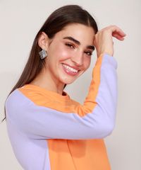 Blusao-de-Moletom-Basico-Bicolor-Decote-Redondo-Laranja-9985454-Laranja_5