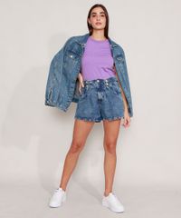 Short-Mom-Jeans-Marmorizado-Cintura-Super-Alta-com-Pences-Azul-Medio-9985658-Azul_Medio_3