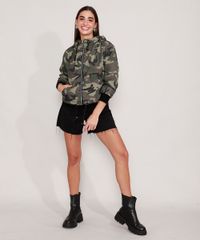 Jaqueta-Corta-Vento-de-Nylon-Camuflada-com-Capuz-e-Bolsos-Verde-Militar-9967486-Verde_Militar_3