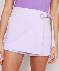 Short-Saia-Transpassado-com-Argola-e-Bolsos-Cintura-Alta-Lilas-9957346-Lilas_1