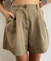 Bermuda-Feminina-Mindset-Cintura-Alta-Alfaiataria-com-Bolsos-Kaki-9990260-Kaki_1