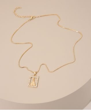 Colar-Feminino-com-Pingente-da-Nossa-Senhora-Dourado-9976670-Dourado_1