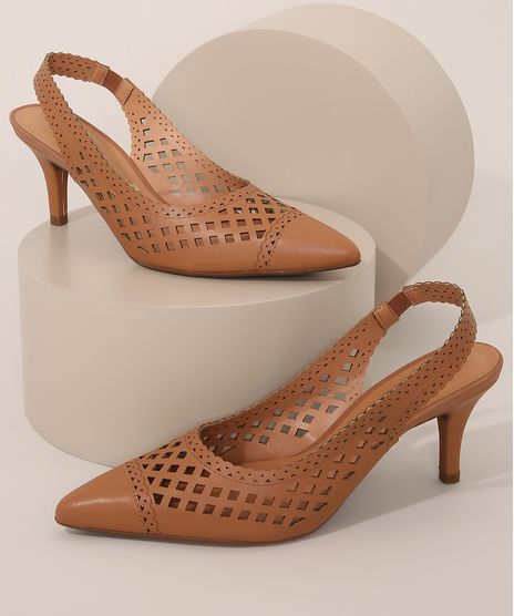 Scarpin-Feminino-Vizzano-Salto-Medio-Vazado-Caramelo-9984765-Caramelo_1