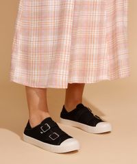 Tenis-de-Lona-Feminino-com-Fivela-Moleca-Preto-9981840-Preto_2