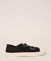 Tenis-de-Lona-Feminino-com-Fivela-Moleca-Preto-9981840-Preto_3
