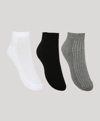 Kit-de-3-Meias-Masculinas-Cano-Baixo-Trifil-Multicor-9974601-Multicor_1