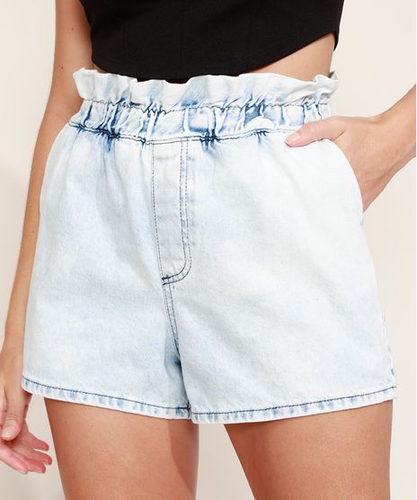 Short-Jeans-Feminino-Mindset-Clochard-Cintura-Super-Alta-Marmorizado-Azul-Claro-9975469-Azul_Claro_1