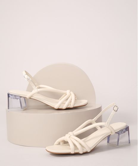Sandalia-Feminina-Oneself-Salto-Medio-em-Acrilico-Bege-9985388-Bege_1