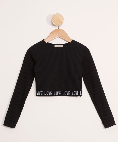 Blusa-Infantil-Canelada-Cropped-Manga-Longa-Decote-Redondo-Preta-9981786-Preto_1