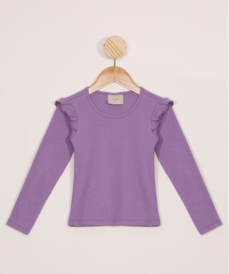 Blusa-Infantil-Canelada-com-Babados-Manga-Longa-Decote-Redondo-Lilas-9946482-Lilas_1