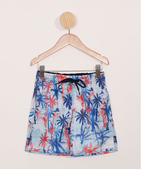 Bermuda-Surf-Infantil-Estampada-de-Coqueiros-Multicor-9962789-Multicor_1