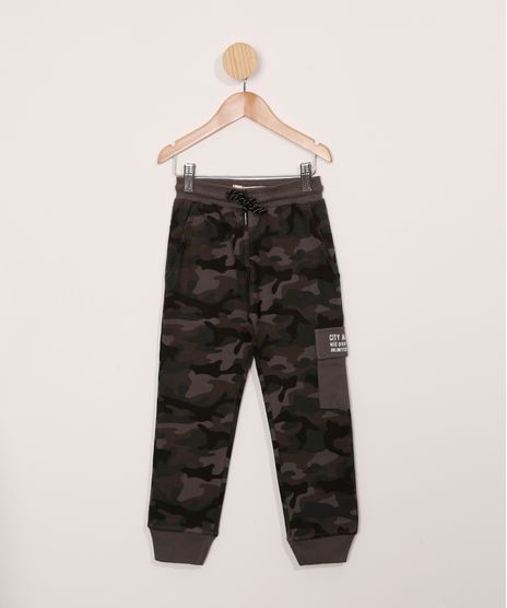 Calca-Infantil-de-Moletom-Jogger-Camuflada-Cinza-Mescla-9947062-Cinza_Mescla_1