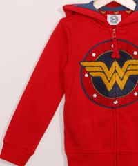 Blusao-Infantil-de-Moletom-Mulher-Maravilha-Vermelho-9797553-Vermelho_4