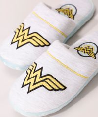 Pantufa-Mulher-Maravilha-Cinza-Mescla-9974678-Cinza_Mescla_3