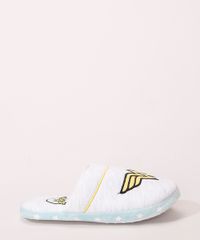 Pantufa-Mulher-Maravilha-Cinza-Mescla-9974678-Cinza_Mescla_5