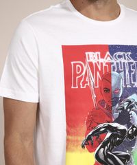 Camiseta-de-Algodao-Pantera-Negra-Manga-Curta-Gola-Careca-Branca-9982572-Branco_6