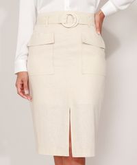 Saia-Lapis-de-Linho-com-Bolsos-e-Cinto-Midi-Kaki-9898391-Kaki_1
