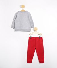 Conjunto-Infantil-de-Moletom-Blusao-Minnie-Cinza-Mescla---Calca-Jogger-Vermelho-9976538-Vermelho_3