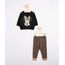 Conjunto-Infantil-de-Moletom-Blusao-Minnie-Preto---Calca-Jogger-Estampada-Animal-Print-de-Onca-Bege-9979683-Bege_1