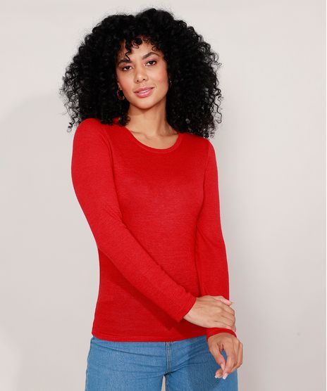 Sueter-de-Trico-Basico-Decote-Redondo-Vermelho-Claro-9780351-Vermelho_Claro_1