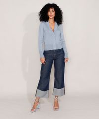 Cardigan-de-Trico-Basico-Decote-V-Azul-Claro-9804665-Azul_Claro_3