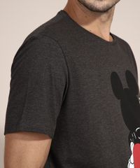 Camiseta-Mickey-Mouse-Manga-Curta-Gola-Careca-Cinza-Mescla-Escuro-9973225-Cinza_Mescla_Escuro_5