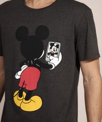 Camiseta-Mickey-Mouse-Manga-Curta-Gola-Careca-Cinza-Mescla-Escuro-9973225-Cinza_Mescla_Escuro_6