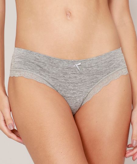 Calcinha-Calecon-Sem-Costura-com-Renda-Cinza-Mescla-9973756-Cinza_Mescla_1