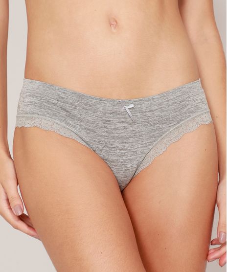 Calcinha-Calecon-Sem-Costura-com-Renda-Cinza-Mescla-9973756-Cinza_Mescla_1