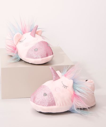 Pantufa-Infantil-Unicornio-Rosa-9975729-Rosa_1