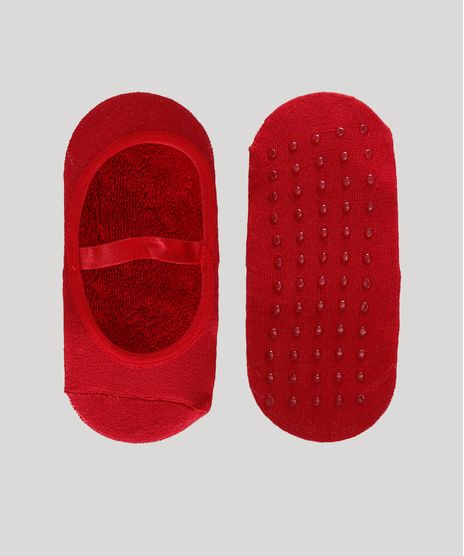 Meia-Sapatilha-Esportiva-Ace-com-Antiderrapante-Vermelha-9977776-Vermelho_1