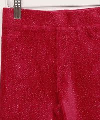 Calca-Infantil-de-Veludo-com-Glitter-Vinho-9972045-Vinho_3
