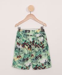 Bermuda-Surf-Infantil-Estampada-de-Folhagem-Verde-9982507-Verde_2