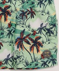 Bermuda-Surf-Infantil-Estampada-de-Folhagem-Verde-9982507-Verde_4