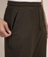 Calca-de-Moletom-Relaxed-com-Bolsos-de-Ziper-Verde-Militar-9975190-Verde_Militar_4