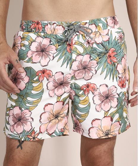 Short-Estampado-Floral-com-Cordao-Branco-9980282-Branco_1