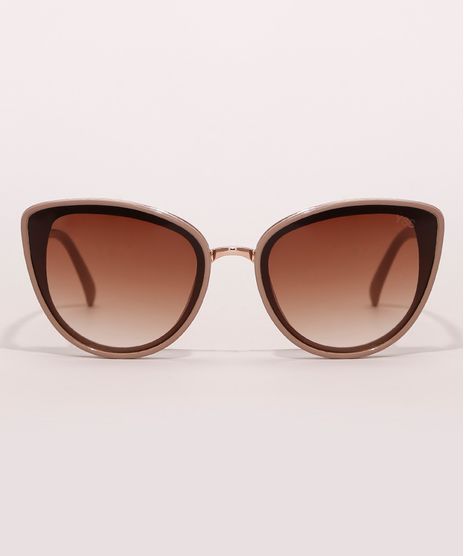 Oculos-de-Sol-Gatinho-Feminino-Yessica-Bege-9990507-Bege_1