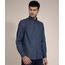 Camisa-Jeans-Comfort-Estampada-Xadrez-com-Bolso-Manga-Longa-Azul-Escuro-9973872-Azul_Escuro_1